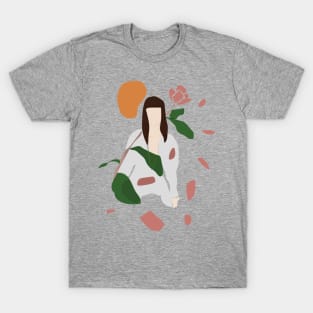 Woman Flower T-Shirt